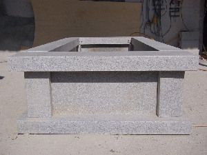 3단사각둘레석(소형-3자6치×6자,높이 1자7치)